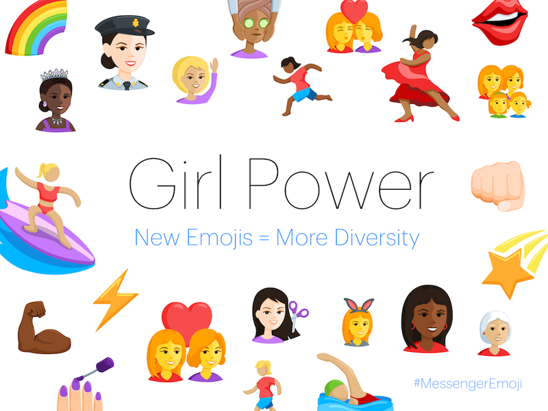 Illustration for article titled Facebook Will Finally Roll Out Some Diverse Emojis for MessengerÂ